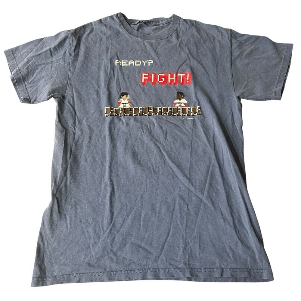 Ready Fight Street Fighter Video Game Style T‎ Shirt Small No Tag Check Size